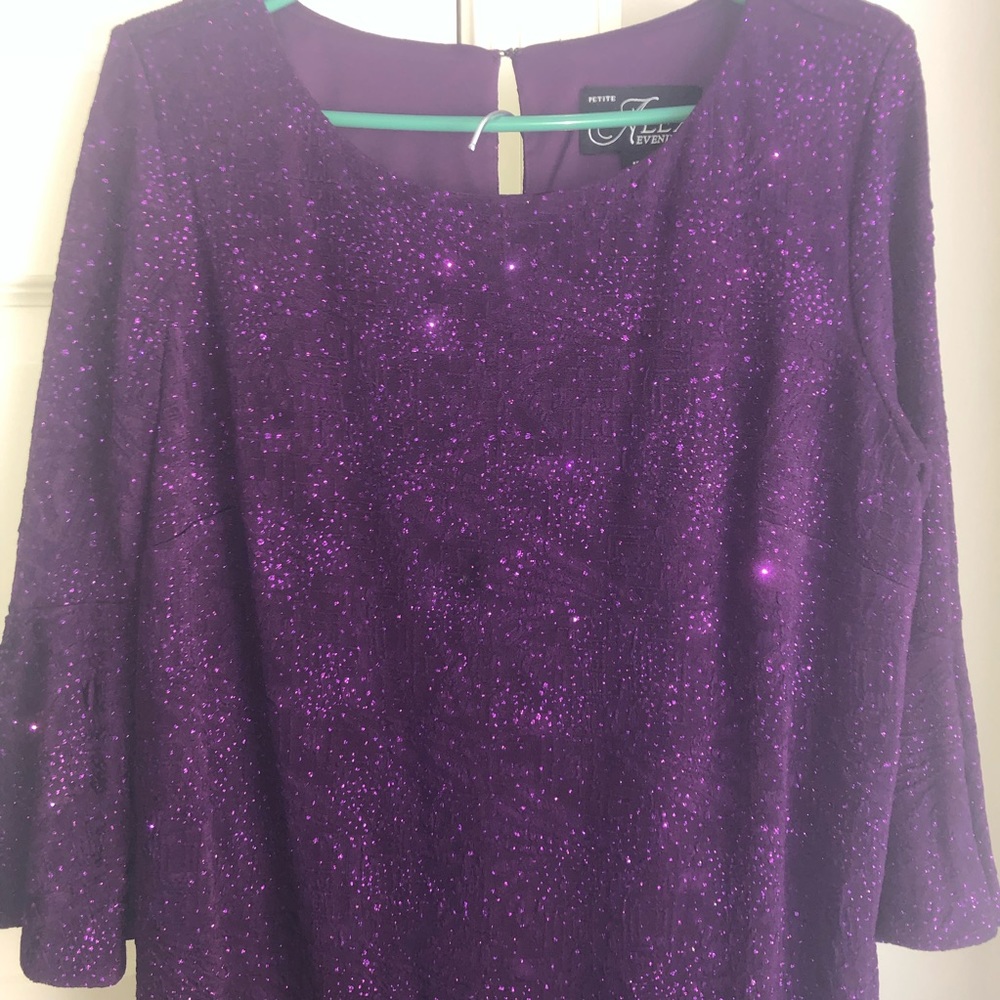 Stunning Plum 2 Piece Evening Set - Picture 2 of 3